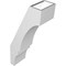 Ekena Millwork 5 1/2-in. W x 10-in. D x 22-in. H Balboa Architectural Grade PVC Knee Brace BRCP055X10X22BOA - alternate 5